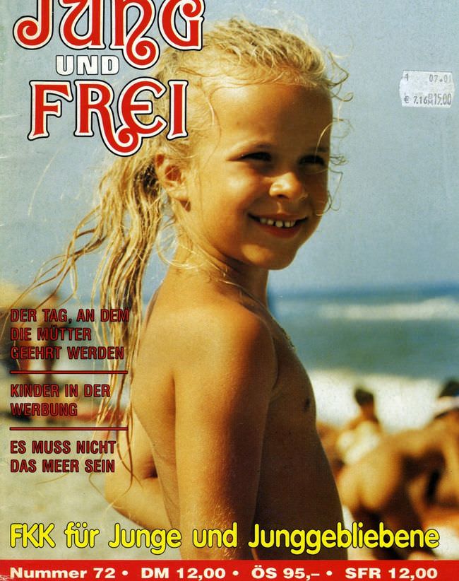 Jung und Frei Nr.72 - Magazine naturism retro nude culture [Real nudism]
