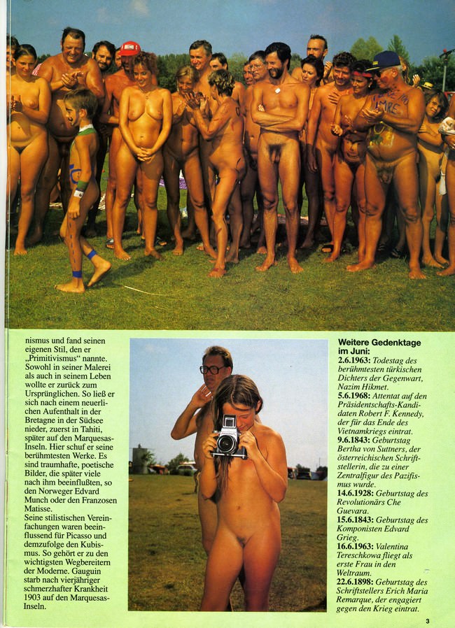 Jung und Frei Nr.61 - young body nudists magazine [Real nudism]