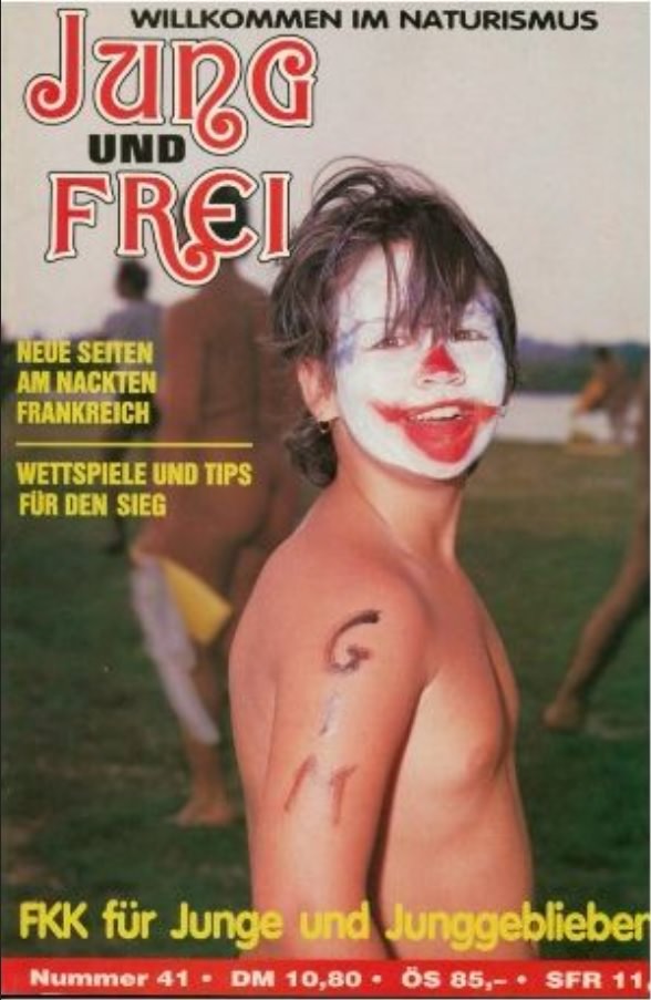 Jung und Frei Nr.41 - nudists bodyart photo [Real nudism]