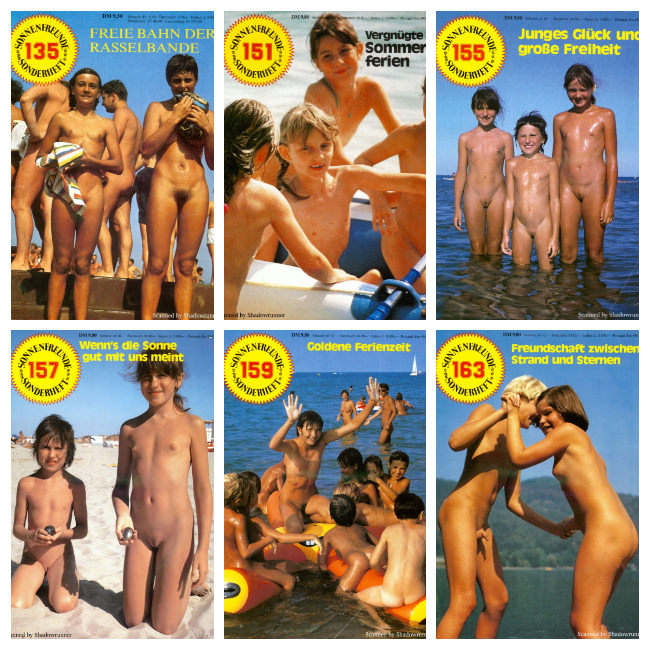 Sonnenfreunde Sonderheft Nr.135-163 magazine retro nudism photo gallery [Real nudism]