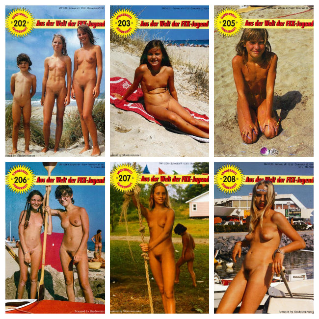 Sonnenfreunde Sonderheft Nr.200-208 naturism gallery magazine [Real nudism]