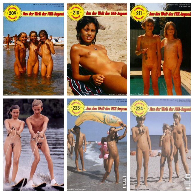 Sonnenfreunde Sonderheft Nr.209-224 magazine retro nudism picture [Real nudism]