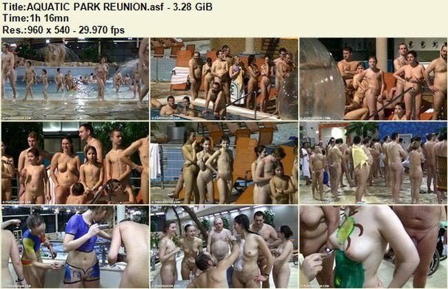 Naturism video - Aquatic park reunion [Real nudism]