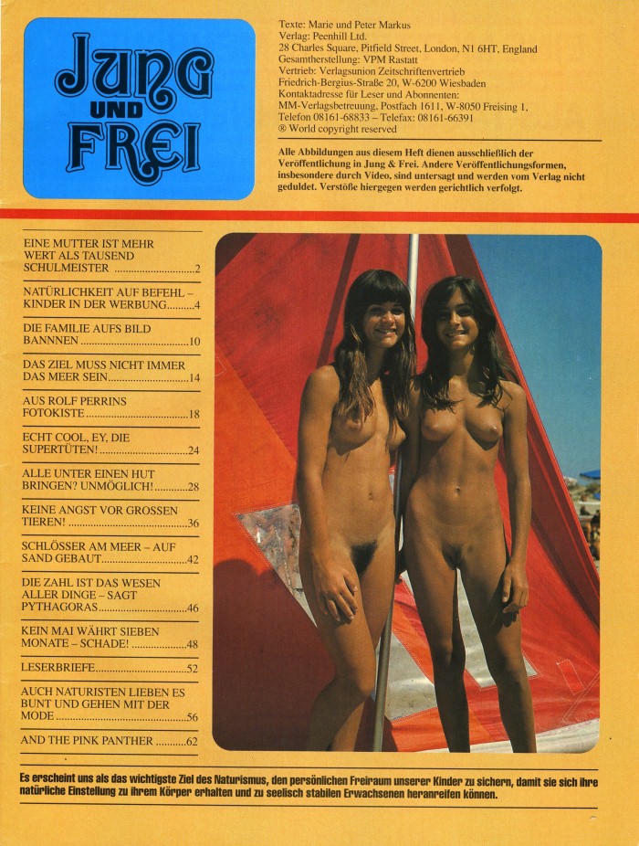 Jung und Frei Nr.72 - Magazine naturism retro nude culture [Real nudism]