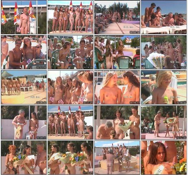 Young girls nudist France beauty contest all series [Real nudism]