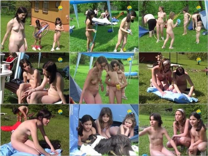 Nudism in nature - Hoola hoola - Naturist Freedom video [Real nudism]