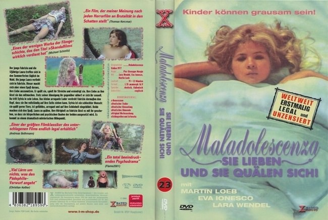 Maladolescenza (1977) | Rare erotic film [Real nudism]