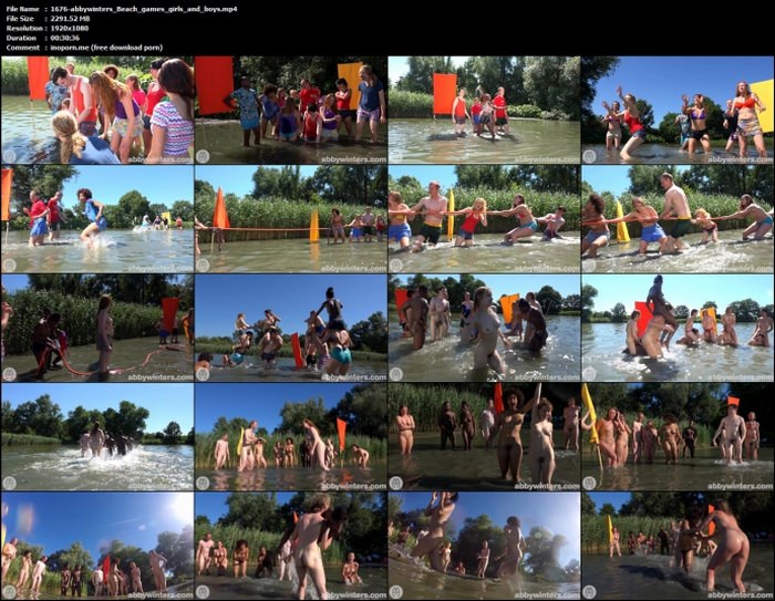 Naked games and competitions of nudists in nature [Real nudism]