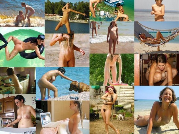3 new nudists gallery: Funny Moments Of Nudists Life-2, Nudists Housewives-2 And Young Nudists [Real nudism]